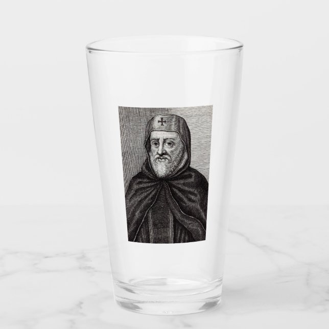 Verre St Ephrem le Syrien Enseignant du Repentir Art (Devant)