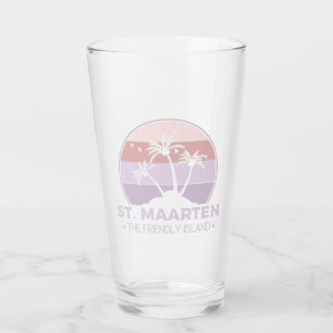 Verre St Martin Le sympathique rétro de l'île Sint Marti