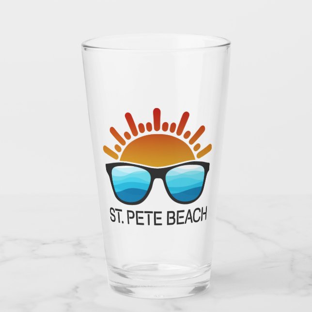 Verre St. Pete Beach Floride Lunettes de soleil (Devant)
