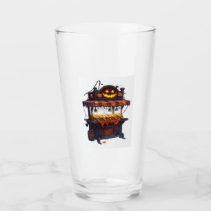 Verre Stand de chien chaud hanté