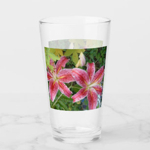 Verre Stargazer Lilies Jardin Floral