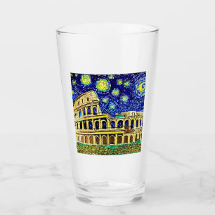 Verre Starry Night Rome Italie
