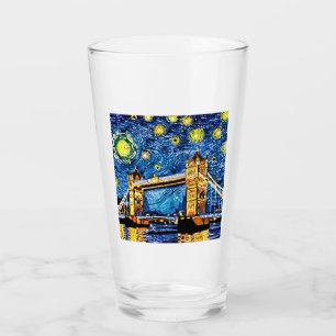 Verre Starry Starry Night Londres Angleterre