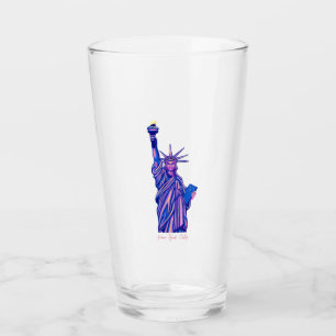 Verre Statue de la Liberté-New York-4 juillet-