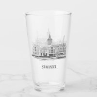 Stavanger Norvège Belle bière Streetscape