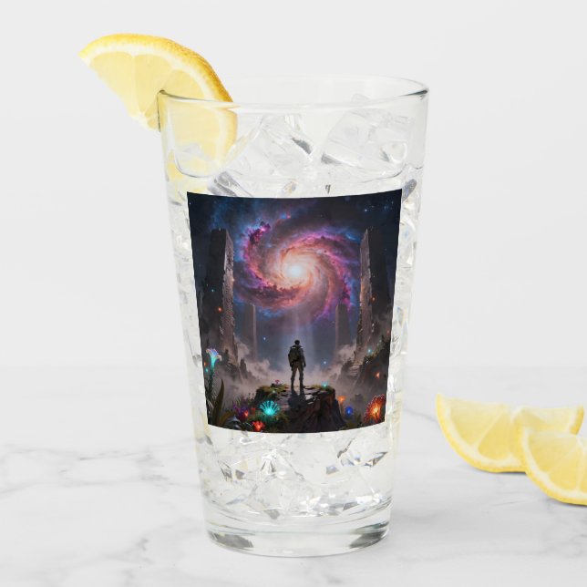Verre Stellar Path – Voyage à travers l'Univers (Devant glace)