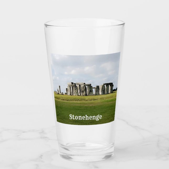 Verre Stonehenge England Souvenir Drinking Glass (Devant)
