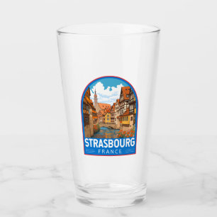 Verre Strasbourg France Travel Art Vintage