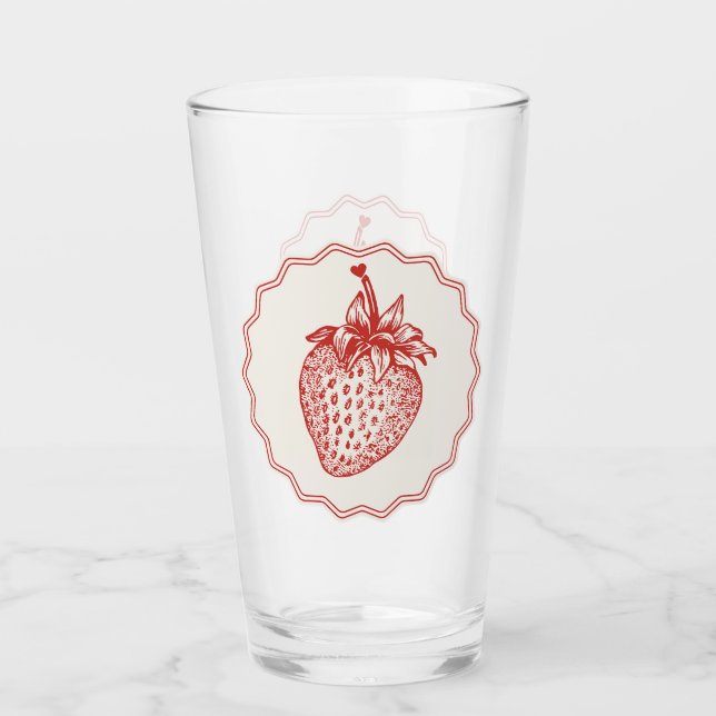 Verre Strawberry (Devant)