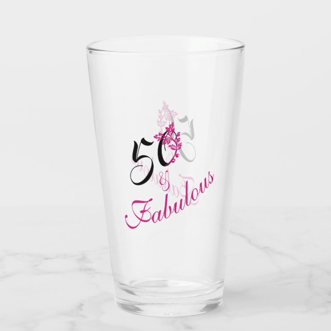 Verre Style 50 et Fabulous rose et noir (Dos)