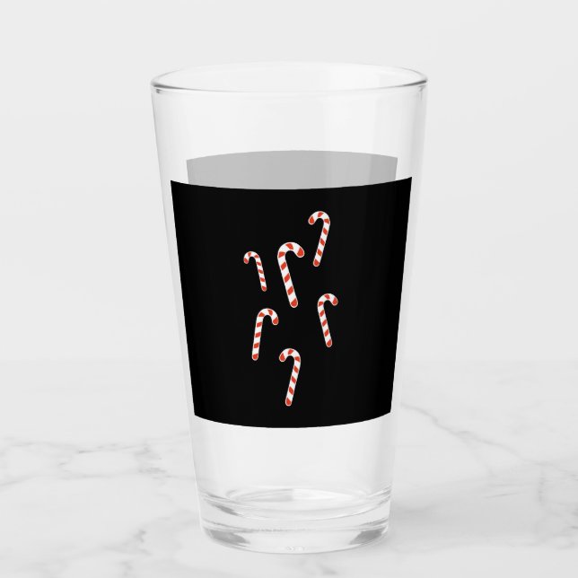 Verre Sucre de canne Noël (Devant)