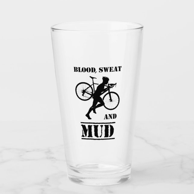 Verre Sueur De Sang Et Cyclocross De Boue (Devant)