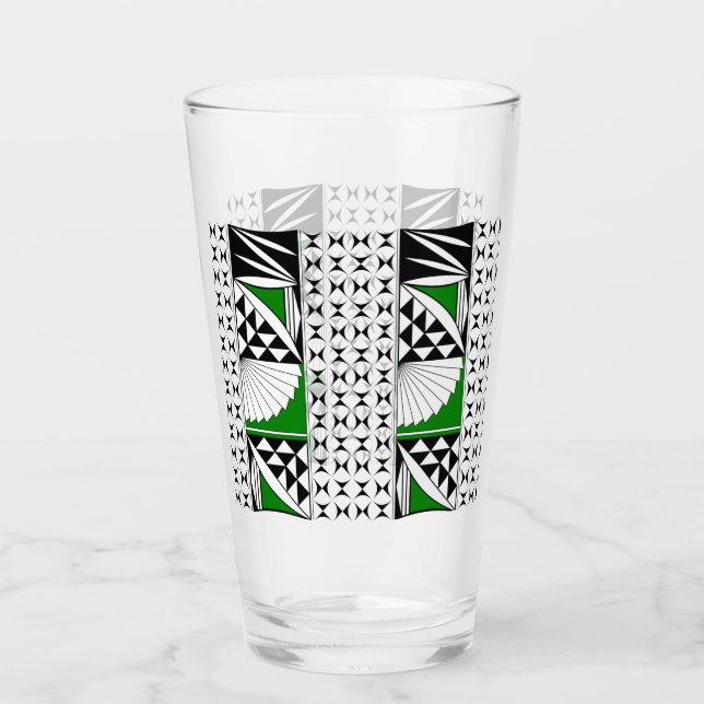 Verre Sunrise sud-ouest en vert (Devant)