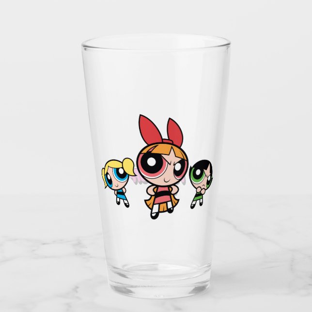 Verre Super Fierce Powerpuff Girls (Devant)