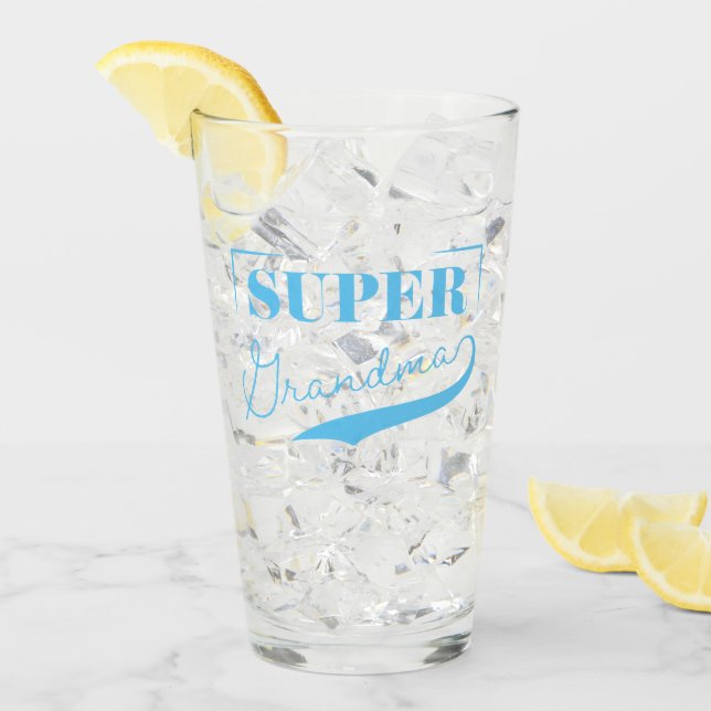 Verre Super grand-mère (Devant glace)