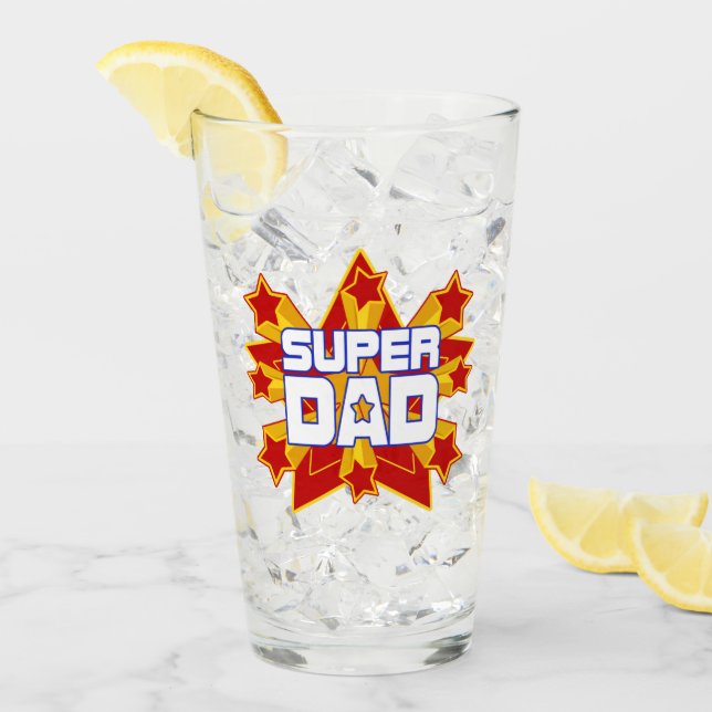 Verre Super Papa (Devant glace)