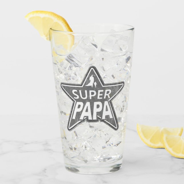 Verre Super Papa Grey (Devant glace)