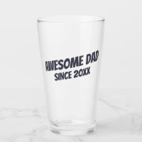 Superbe Papa Depuis 20XX Moderne Bière Simple