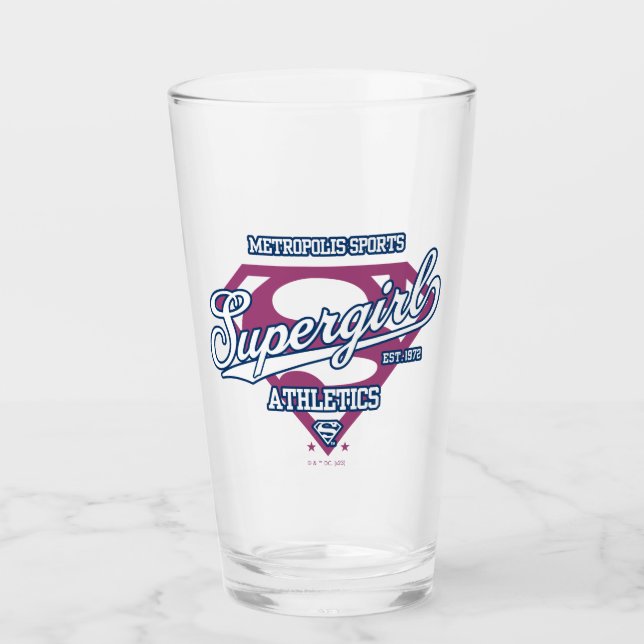 Verre Supergirl Metropolis Sports Athletics Graphic