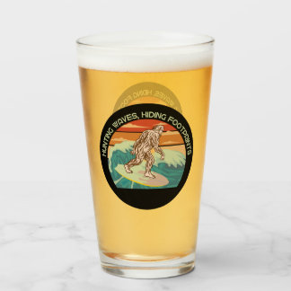 Verre Surf Bigfoot Chasse Vagues Cachant les empreintes