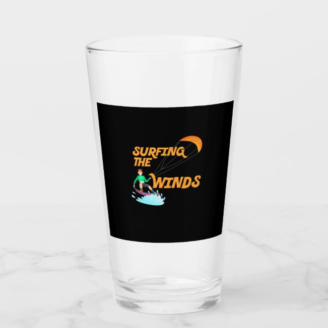 Verre Surfer Sur Les Vents (Devant)