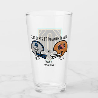 Verre SwagBrag16 Peaky contre Lizzie Pint Glass