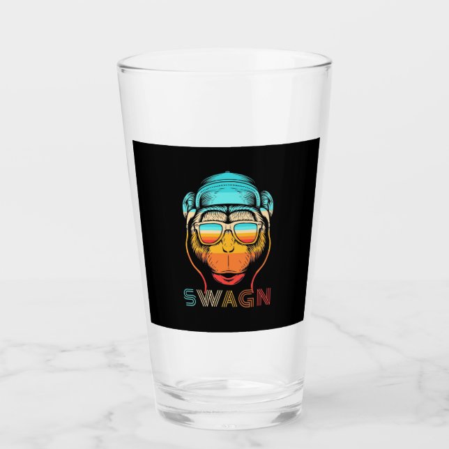 Verre Swagn Retro Monkey (Devant)