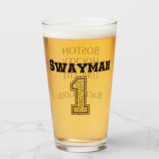 Verre Swayman de hockey de Boston 1 (Devant (rempli))