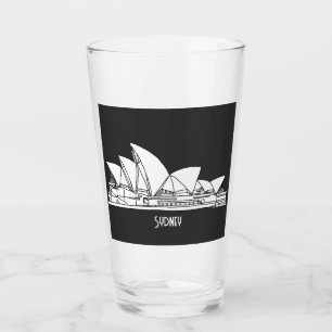 Verre Sydney Opera House Australie dessin Sweat - shirt
