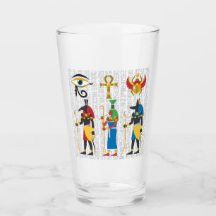 Verre Symboles égyptiens