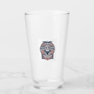 Verre T-Shirt Graphique Vectoriel USA Foi Patriotique Av
