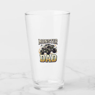 Verre T-shirt vectoriel vintage de camion monstre Papa m