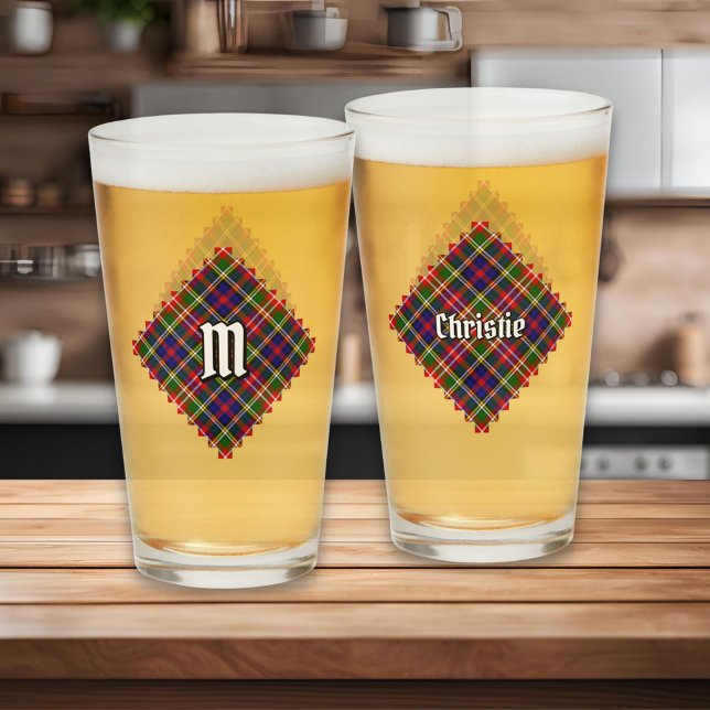 Verre Tartan du clan Christie (Créateur téléchargé)