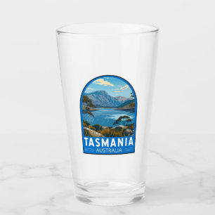 Verre Tasmanie Australie Travel Art Vintage