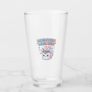 Verre Tasse Licorne Mugicorn Matin Graphisme Zazzle Créa