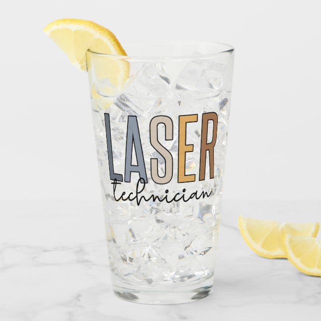 Verre Technicien laser | Technologie laser (Devant glace)
