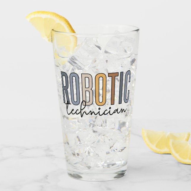 Verre Technicien robotique | Robotique (Devant glace)