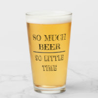 Tellement de bières si peu de temps drôle à dire