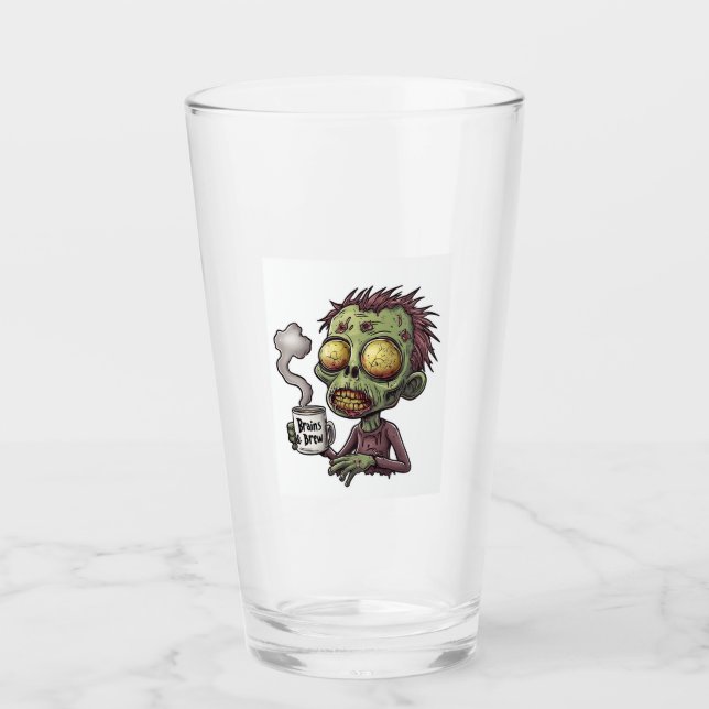 Verre  Temps de café zombie (Devant)