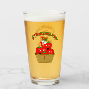 Verre Temps de la fraise !