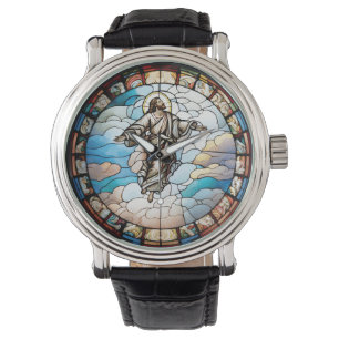 Verre tendu Jésus Design Montre à poignet