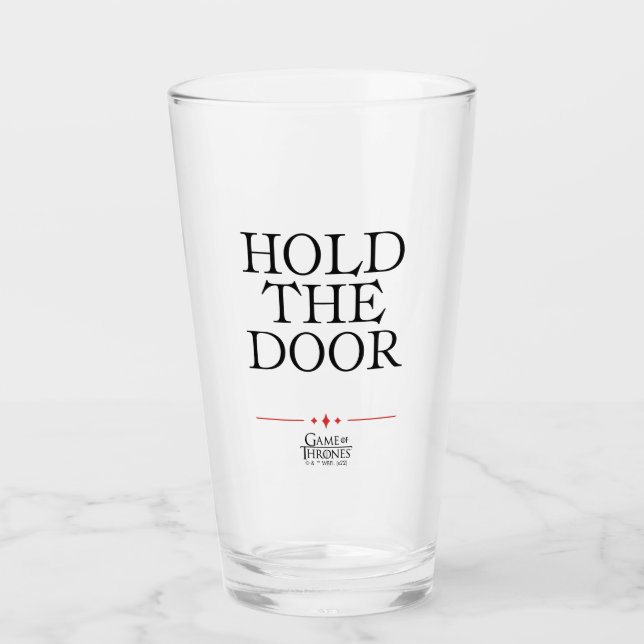 Verre Tenez La Porte (Devant)