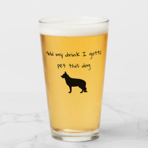 Verre Tenez ma tasse, je dois caresser cette Tasse en ve