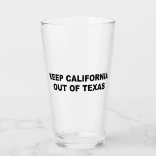 Verre Tenir La Californie Hors Du Texas