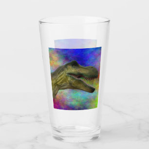 Verre Tête de T-Rex Dinosaur Tyrannosaurus