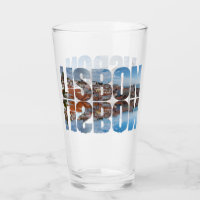 Texte de Lisbonne composé vieille ville vue avec r