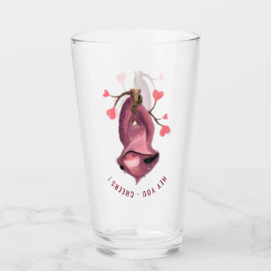 Verre Texte Personnalisé - Fantaisie Romantique - Bravo