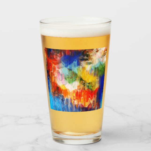 Verre Texture colorée (Devant (rempli))