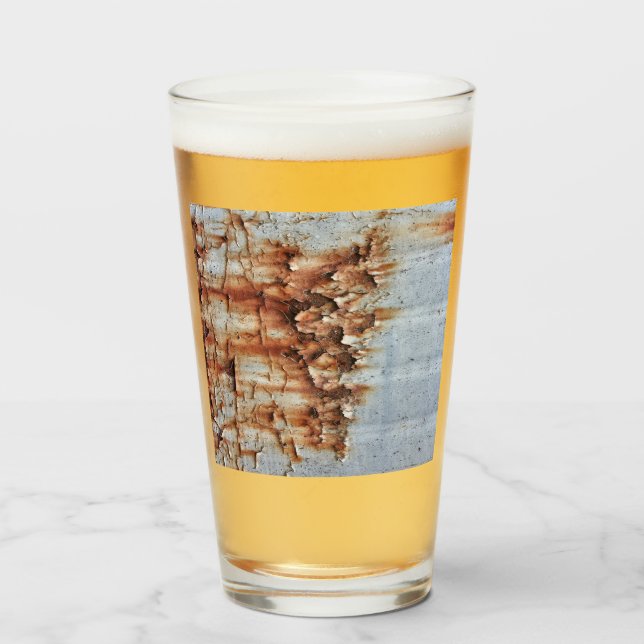 Verre Texture de peinture d'épluchage (Devant (rempli))