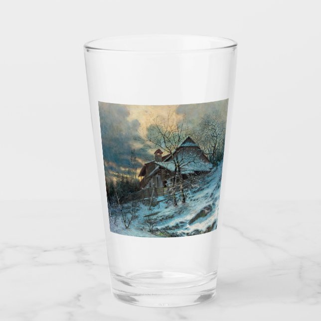 Verre Thème d'hiver par Angyal Vojtech (Devant)
